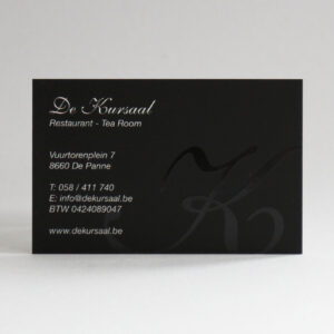 Spot UV visitekaartjes